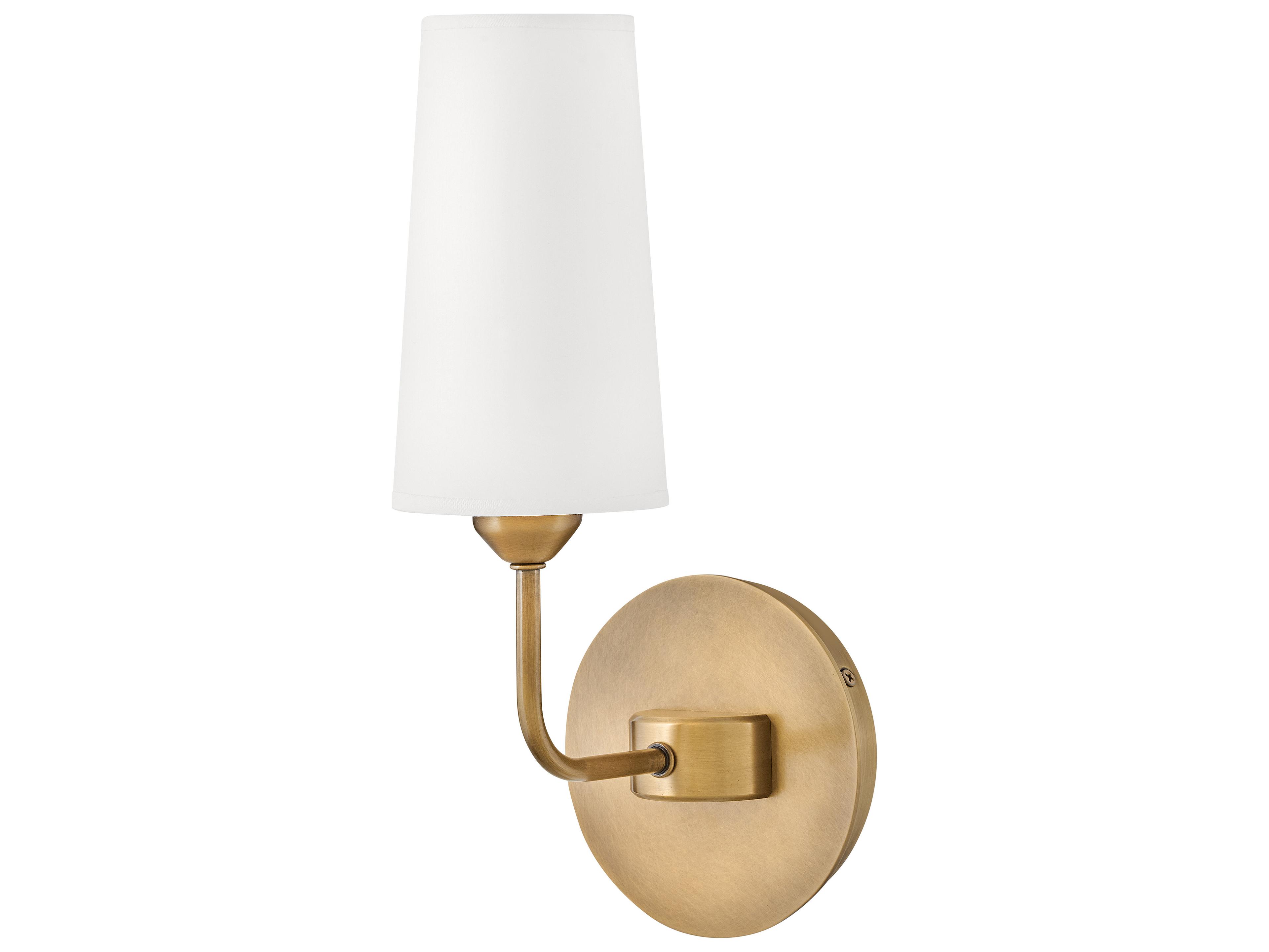 Hinkley Lewis 1-Light Heritage Brass LED Wall Sconce