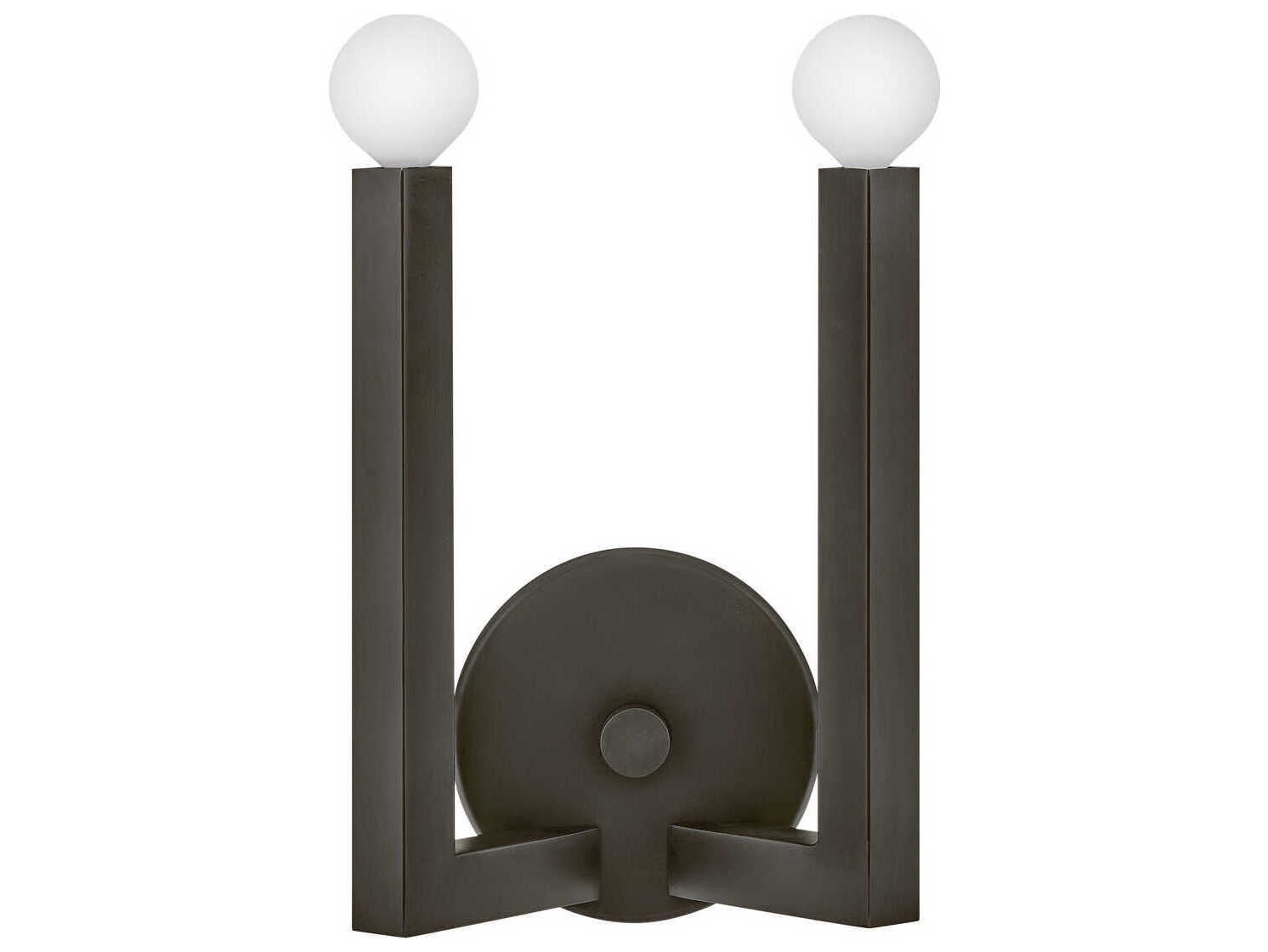 Hinkley Ezra 2-Light Black Oxide Wall Sconce