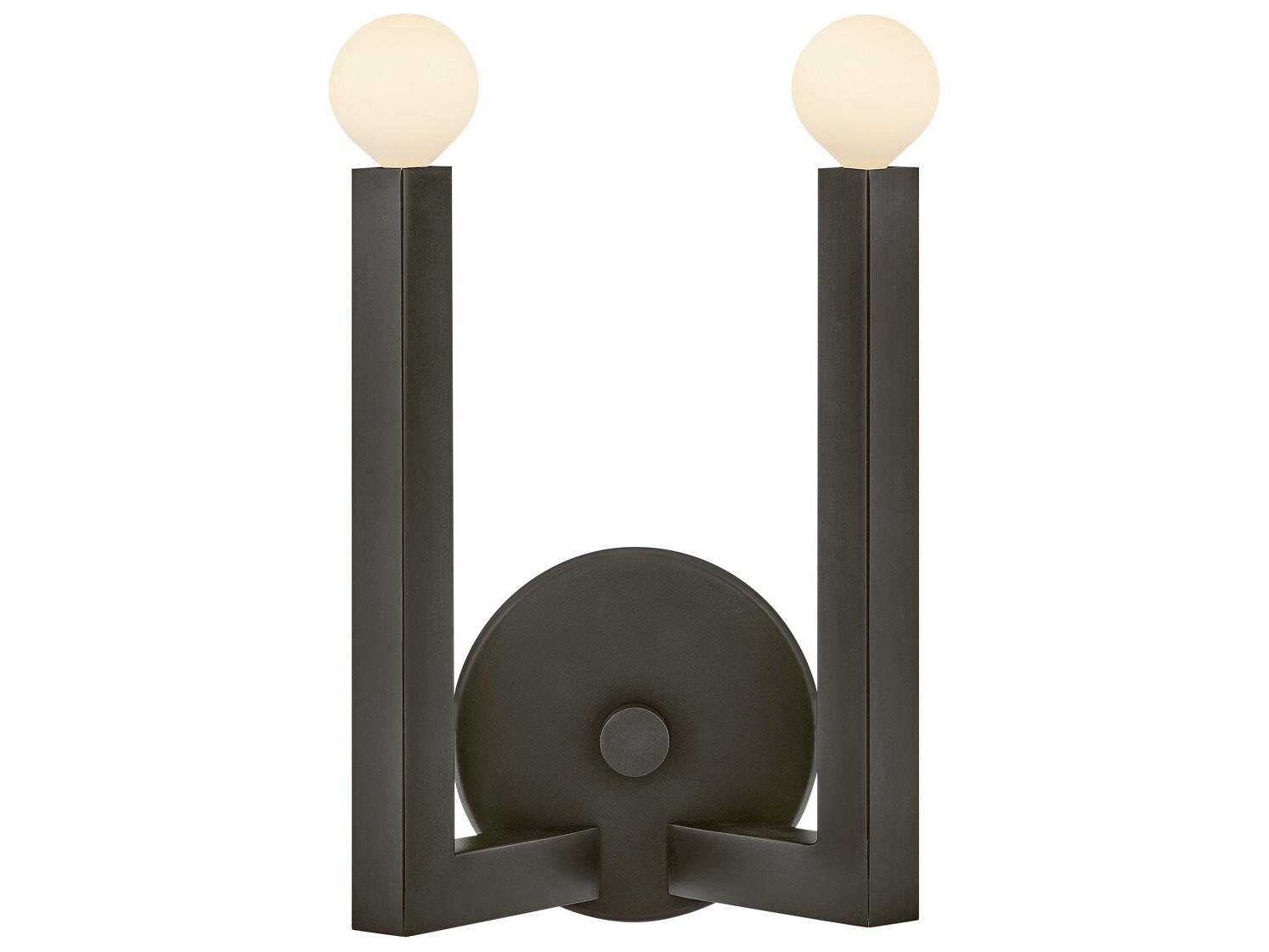 Hinkley Ezra 2-Light Black Oxide Wall Sconce