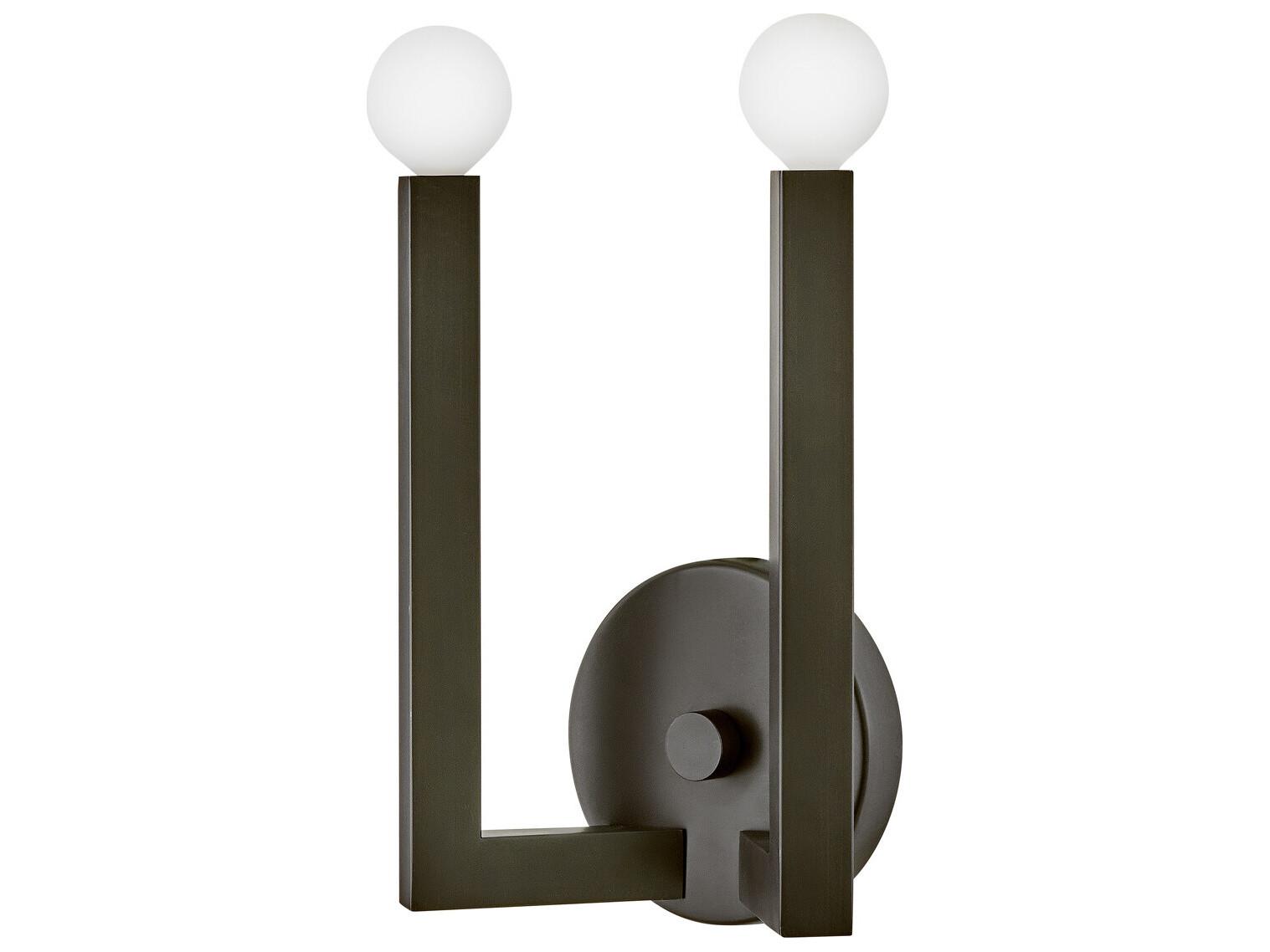 Hinkley Ezra 2-Light Black Oxide Wall Sconce