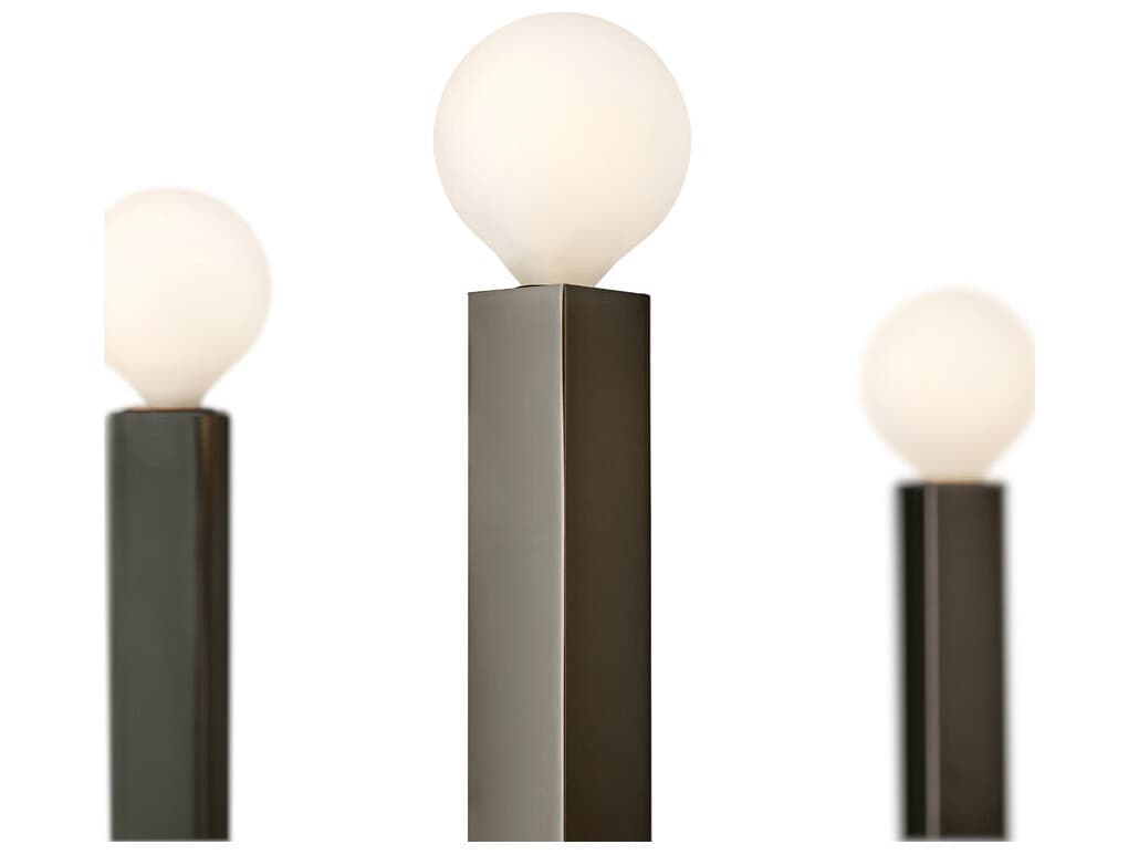 Hinkley Ezra 6-Light Black Oxide Candelabra Chandelier
