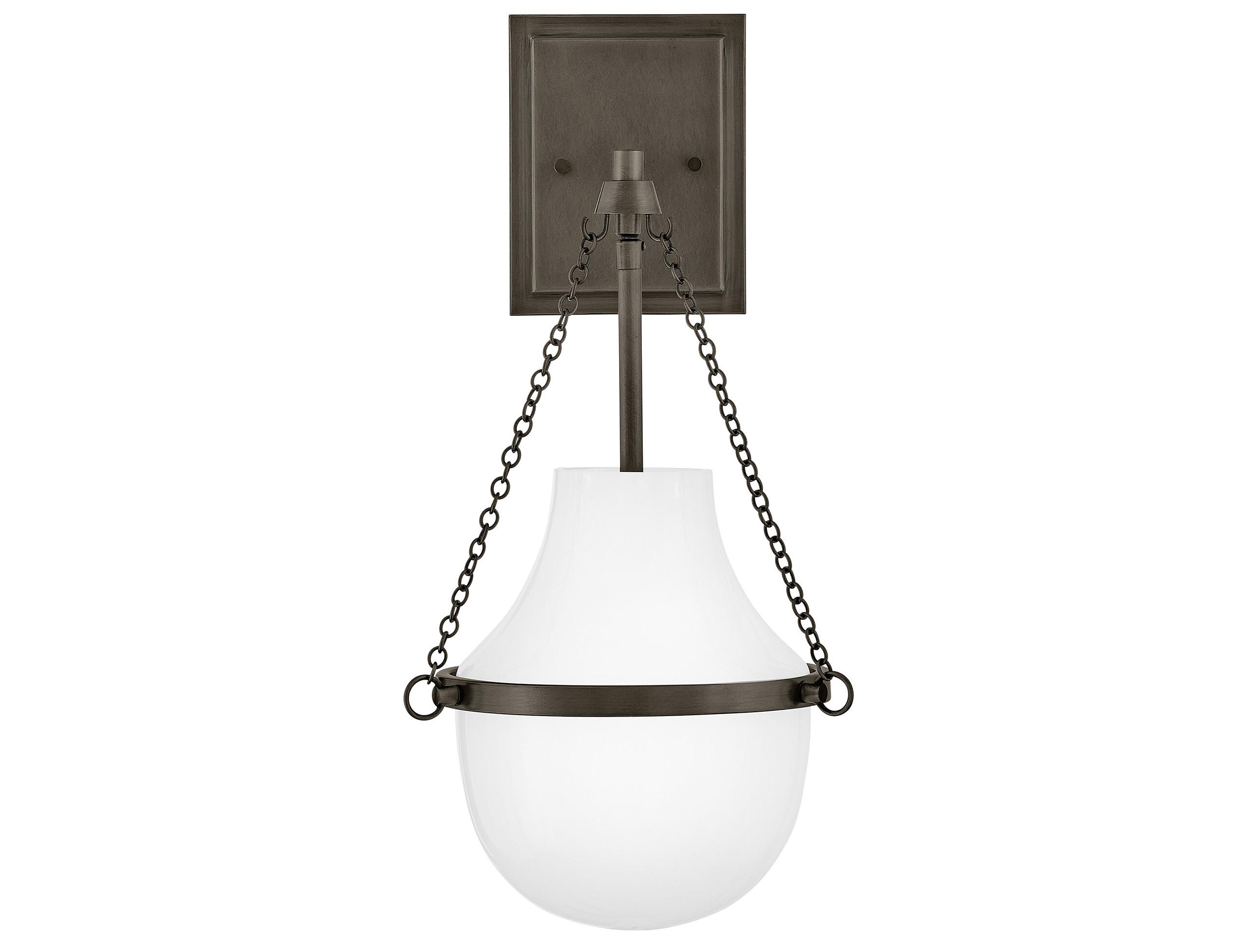 Hinkley Collins 1-Light Black Oxide Wall Sconce