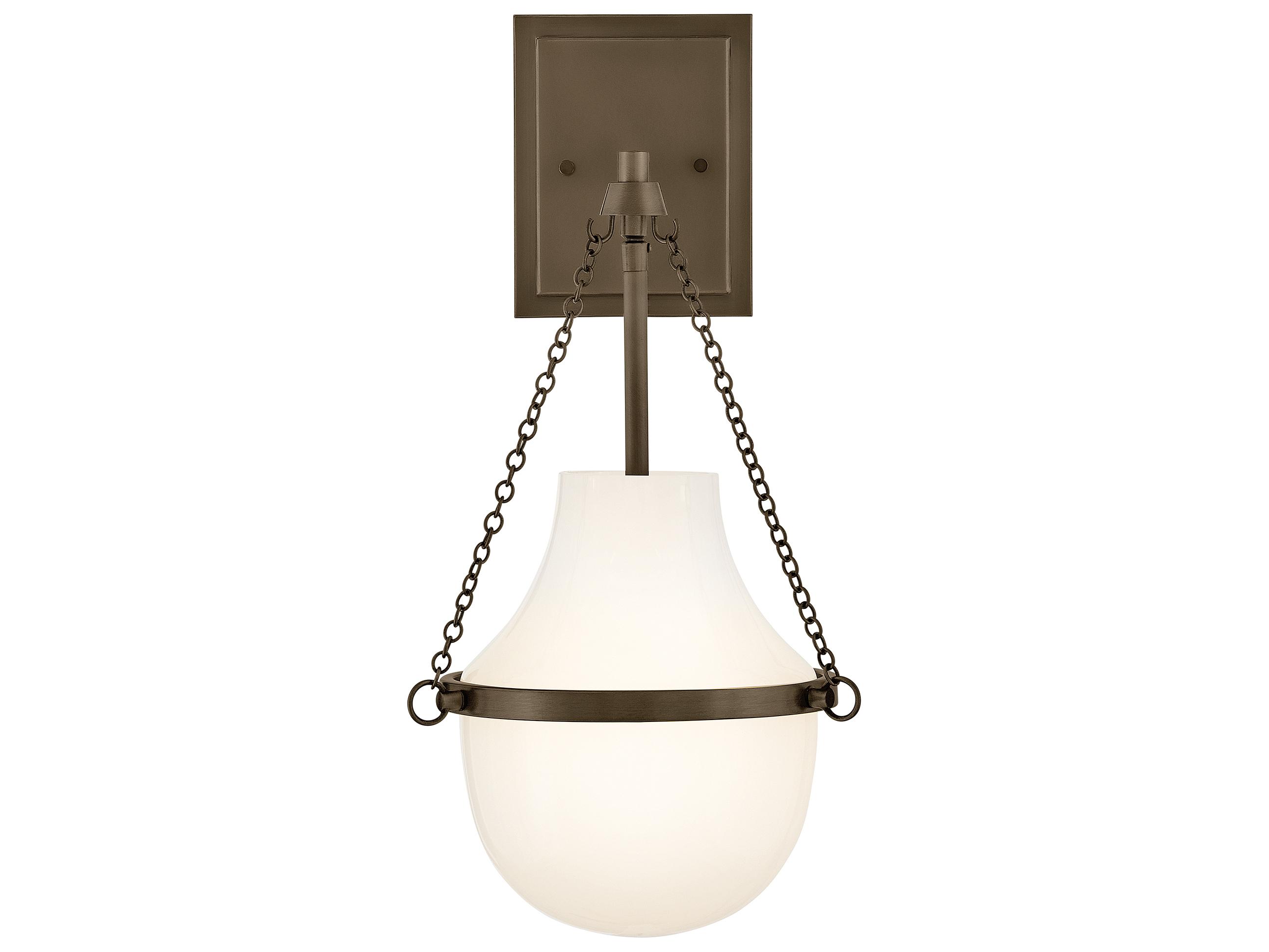 Hinkley Collins 1-Light Heritage Bronze Wall Sconce