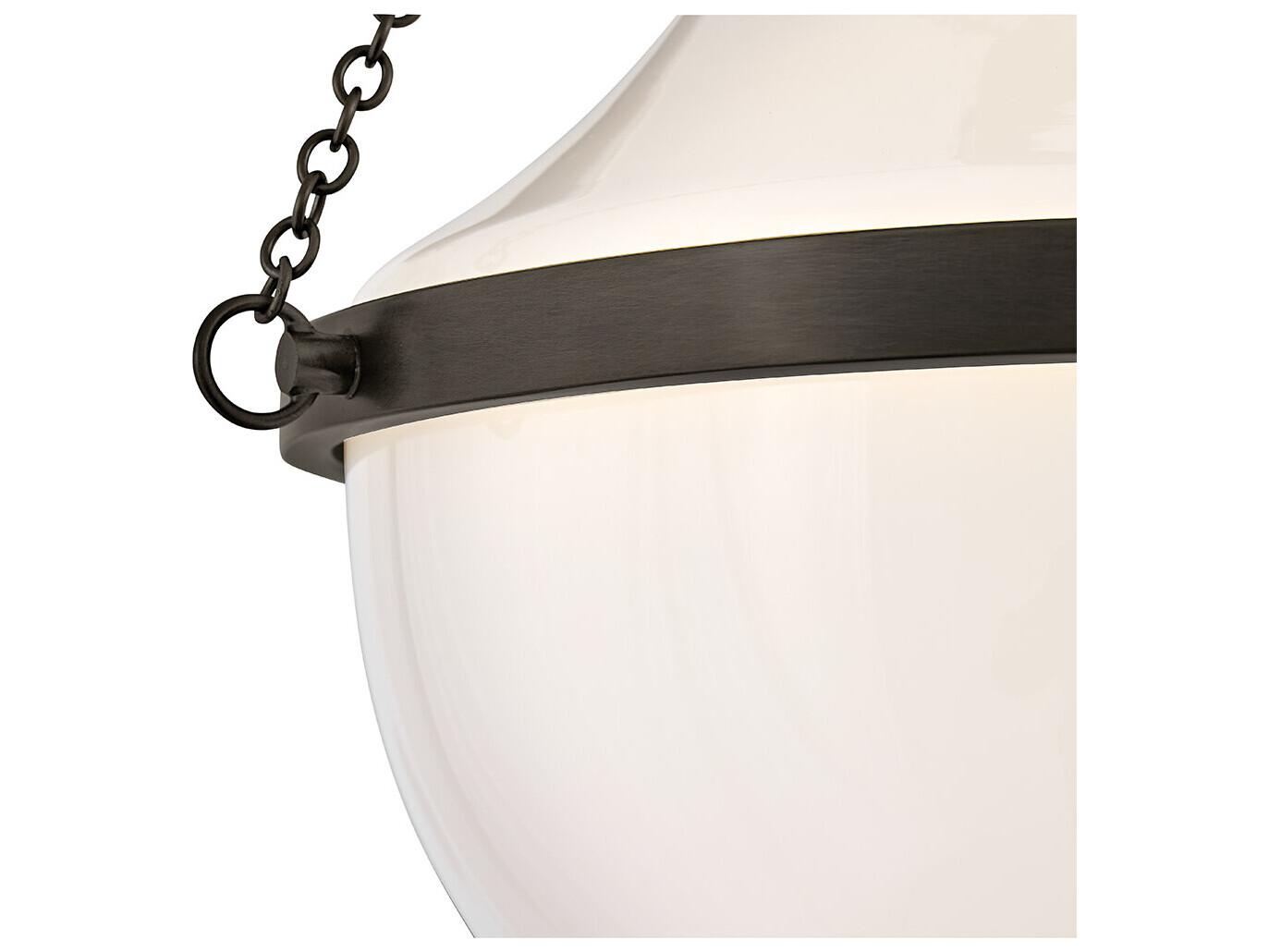 Hinkley Collins 1-Light Black Oxide Semi Flush Mount