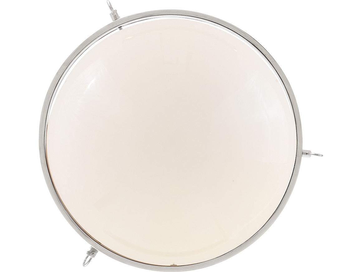Hinkley Collins 1-Light Polished Nickel Semi Flush Mount
