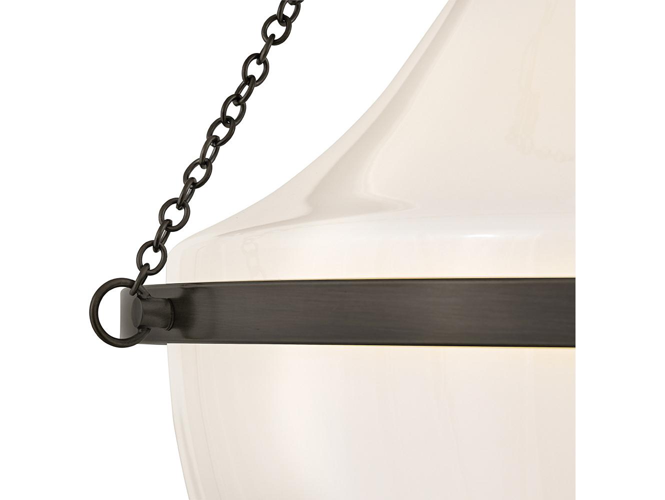 Hinkley Collins 1-Light Black Oxide Semi Flush Mount