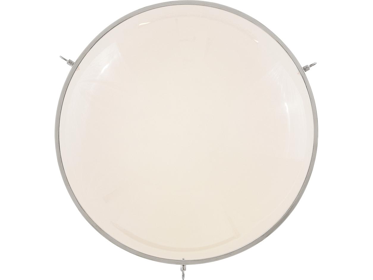 Hinkley Collins 1-Light Polished Nickel Semi Flush Mount