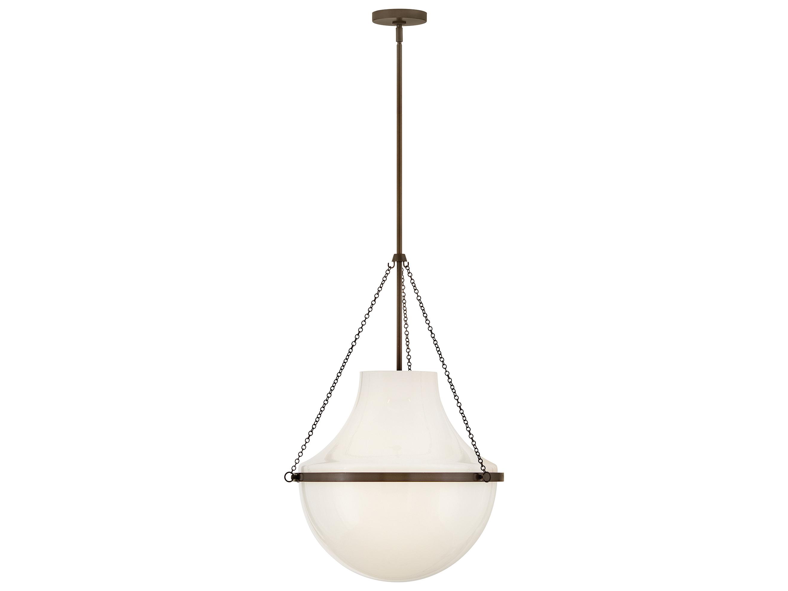 Hinkley Collins 1-Light Heritage Bronze Pendant