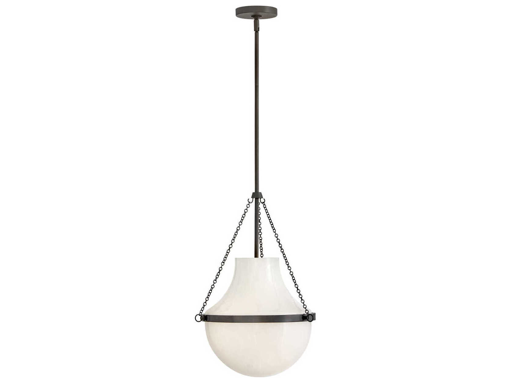Hinkley Collins 1-Light Black Oxide Pendant