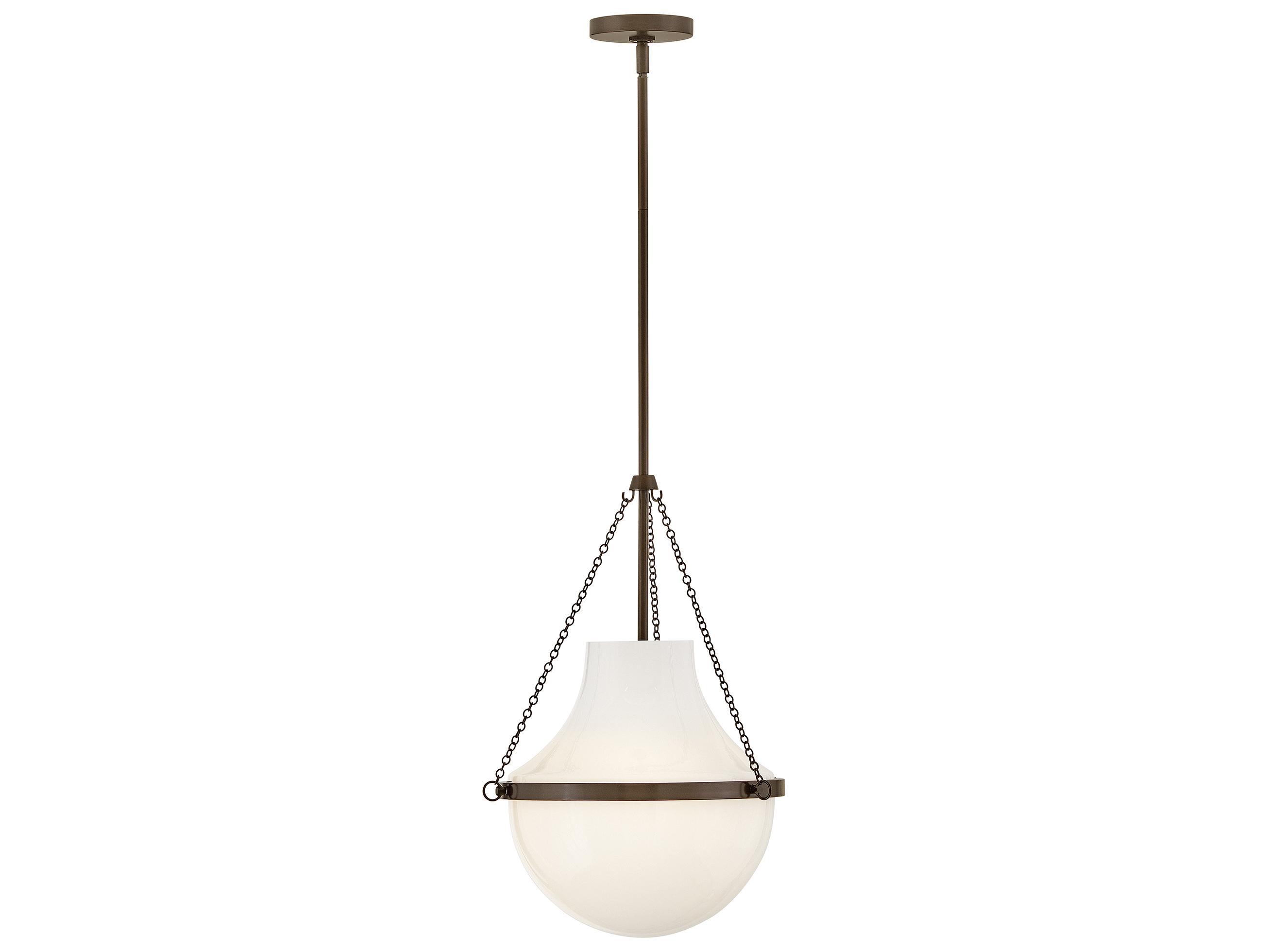 Hinkley Collins 1-Light Heritage Bronze Pendant