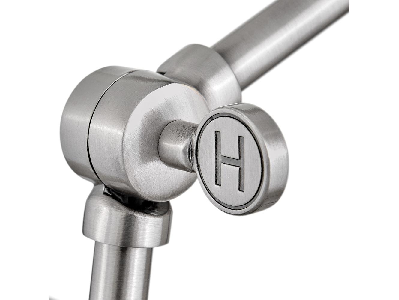 Hinkley Arti 1-Light Polished Antique Nickel Picture Light