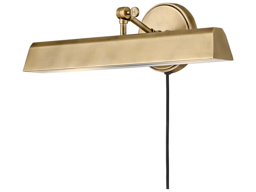 Hinkley Arti 2-Light Heritage Brass Picture Light