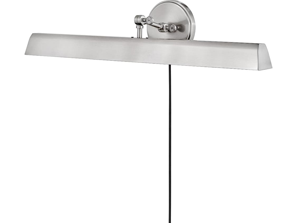 Hinkley Arti 2-Light Polished Antique Nickel Picture Light