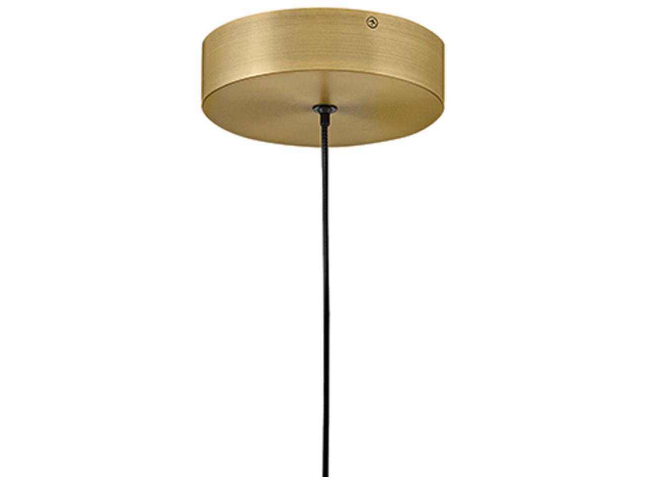 Hinkley Trigo Lacquered Brass Globe Mini Pendant