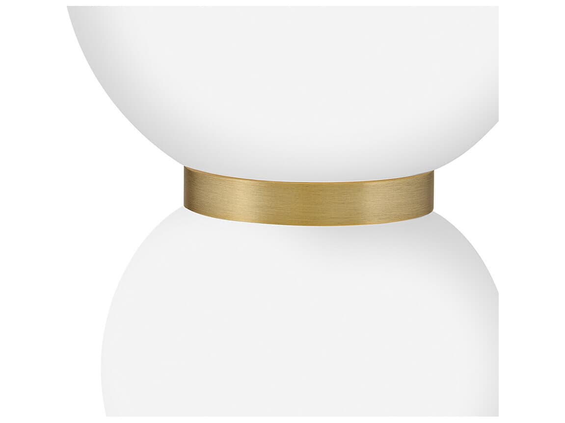 Hinkley Trigo Lacquered Brass Globe Mini Pendant