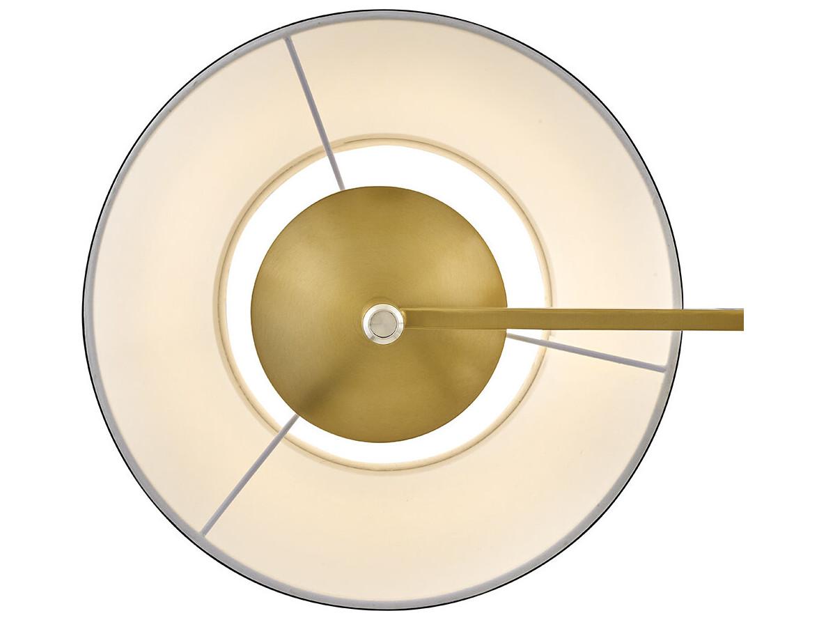 Hinkley Sonia 1-Light Lacquered Brass Swing Wall Sconce