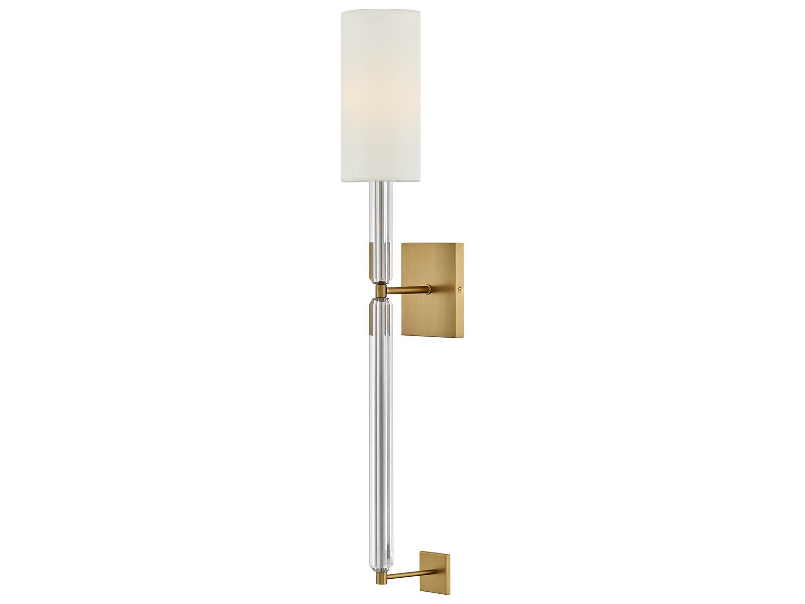 Hinkley Anika 1-Light Lacquered Brass Wall Sconce