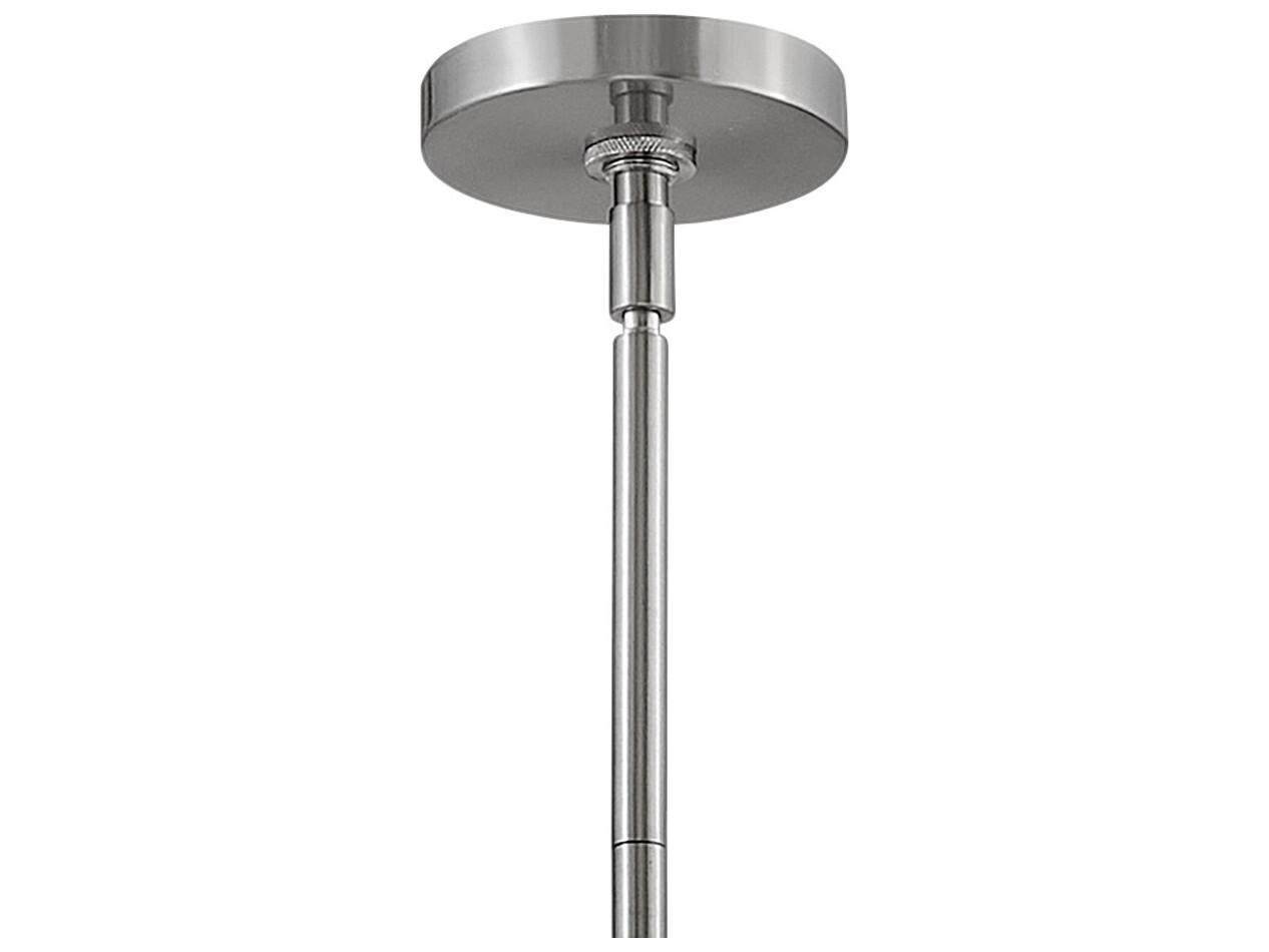 Hinkley Archer 6-Light Brushed Nickel Candelabra Sputnik Chandelier