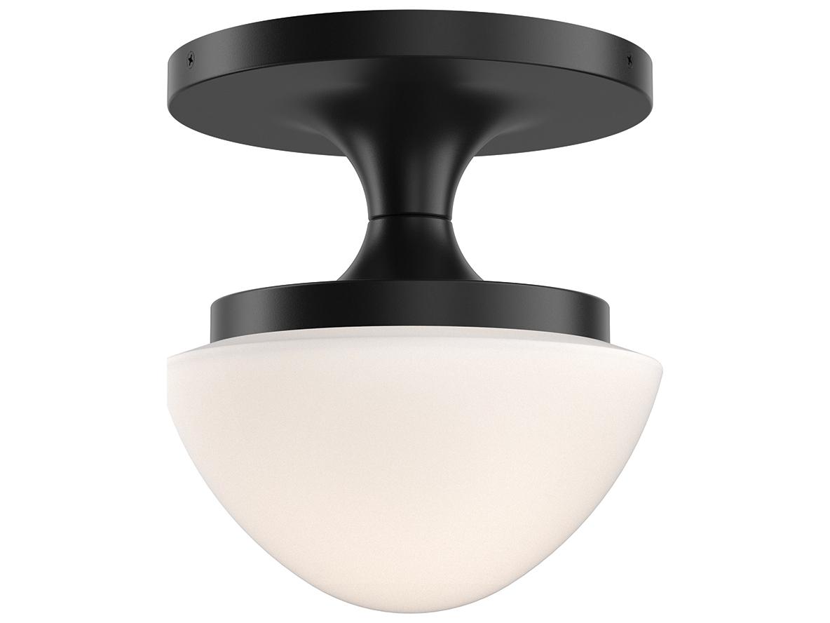Hinkley Knox 1-Light Black Semi Flush Mount
