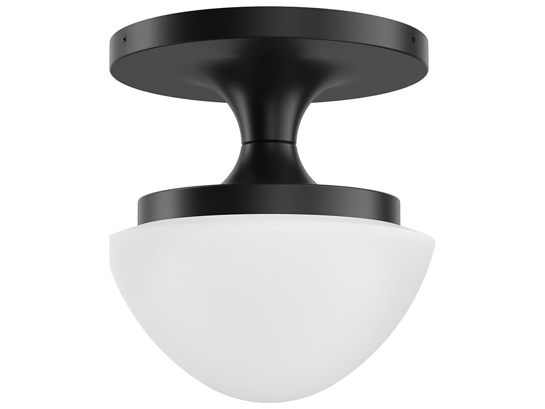 Hinkley Knox 1-Light Black Semi Flush Mount