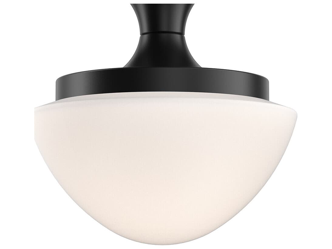 Hinkley Knox 1-Light Black Semi Flush Mount