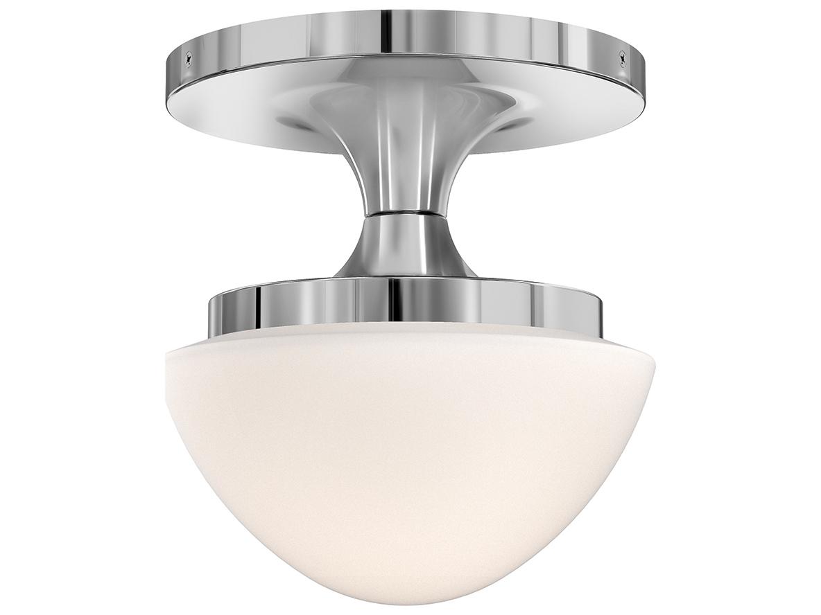 Hinkley Knox 1-Light Chrome Bowl Semi Flush Mount