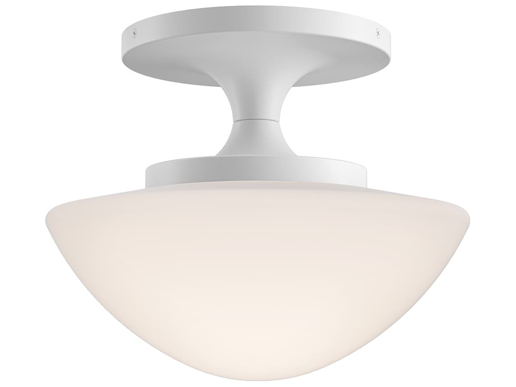 Hinkley Knox 1-Light Chalk White Semi Flush Mount