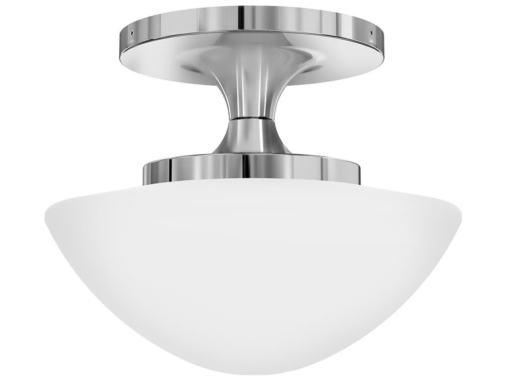 Hinkley Knox 1-Light Chrome Semi Flush Mount