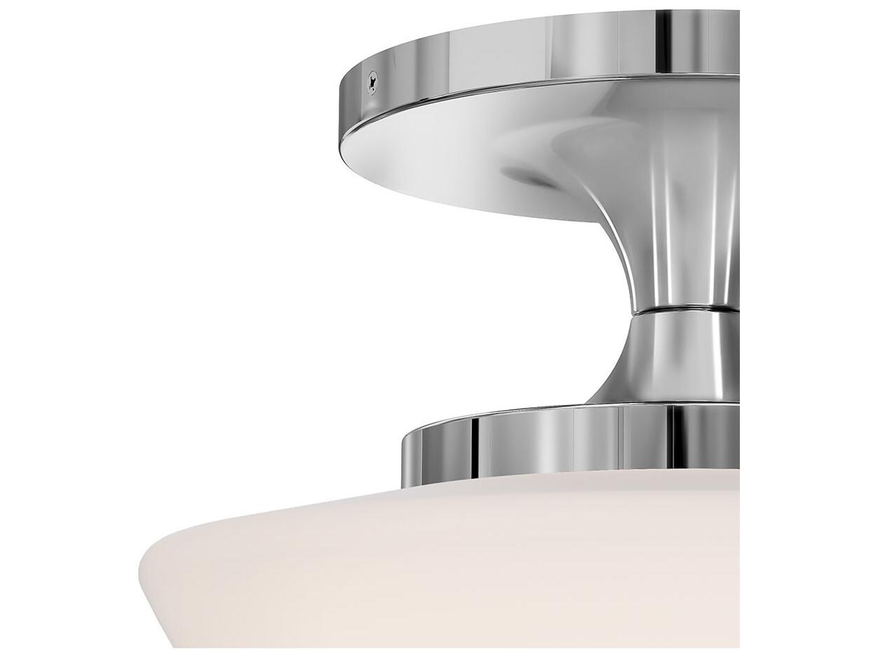 Hinkley Knox 1-Light Chrome Semi Flush Mount