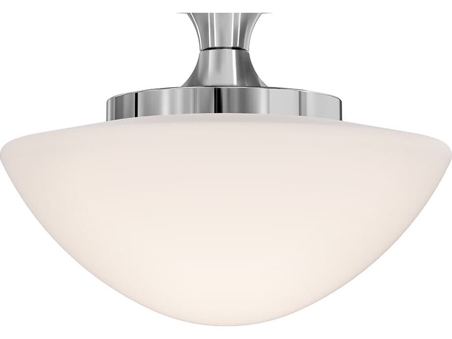 Hinkley Knox 1-Light Chrome Semi Flush Mount