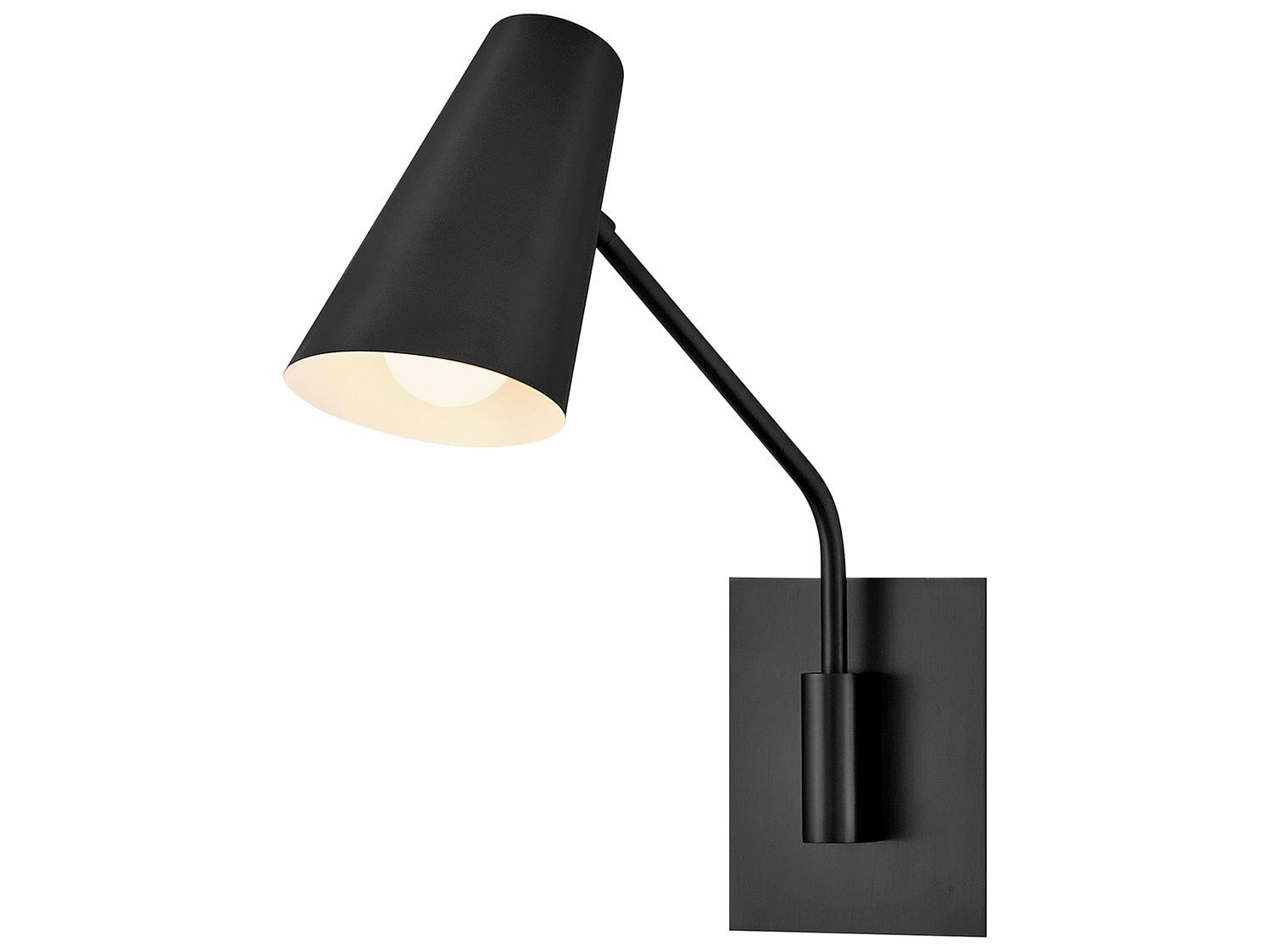 Hinkley Bray 1-Light Black Swing Wall Sconce