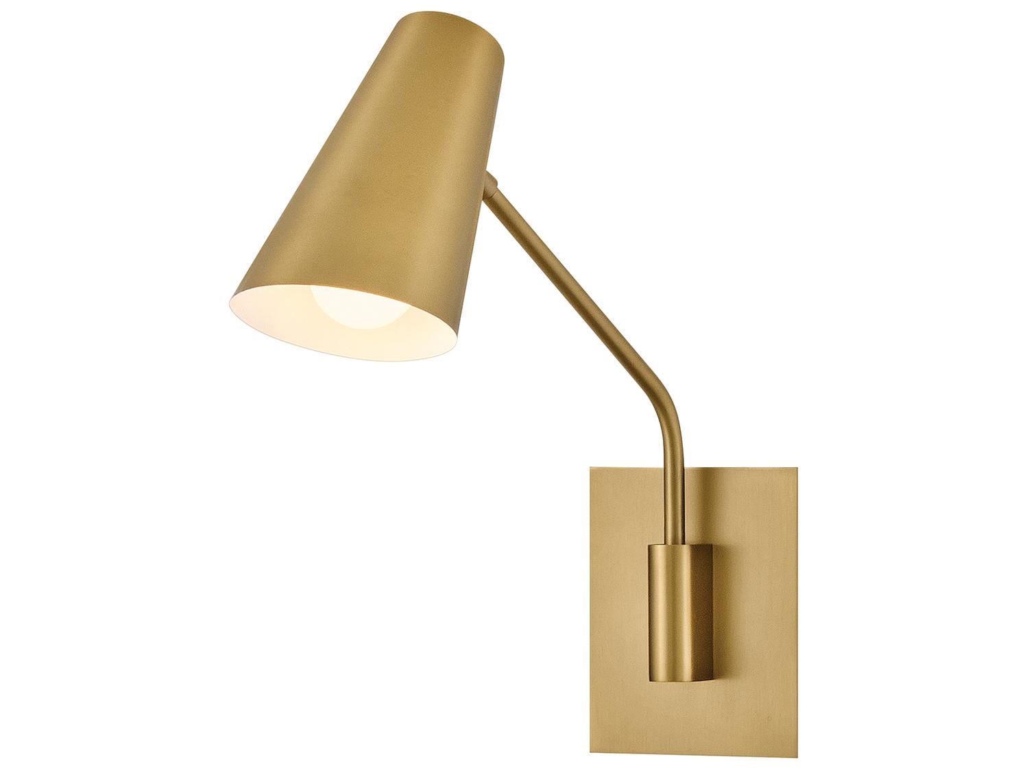 Hinkley Bray 1-Light Lacquered Brass Swing Wall Sconce