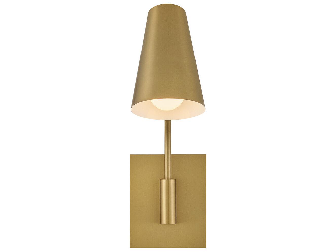 Hinkley Bray 1-Light Lacquered Brass Swing Wall Sconce