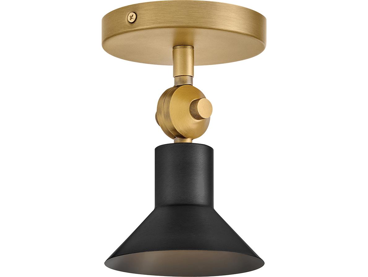 Hinkley Dom Heritage Brass Black Wall Sconce