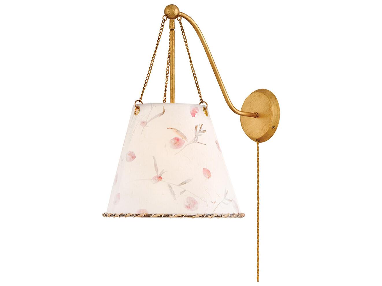 Hinkley Primrose 1-Light Distressed Brass Wall Sconce