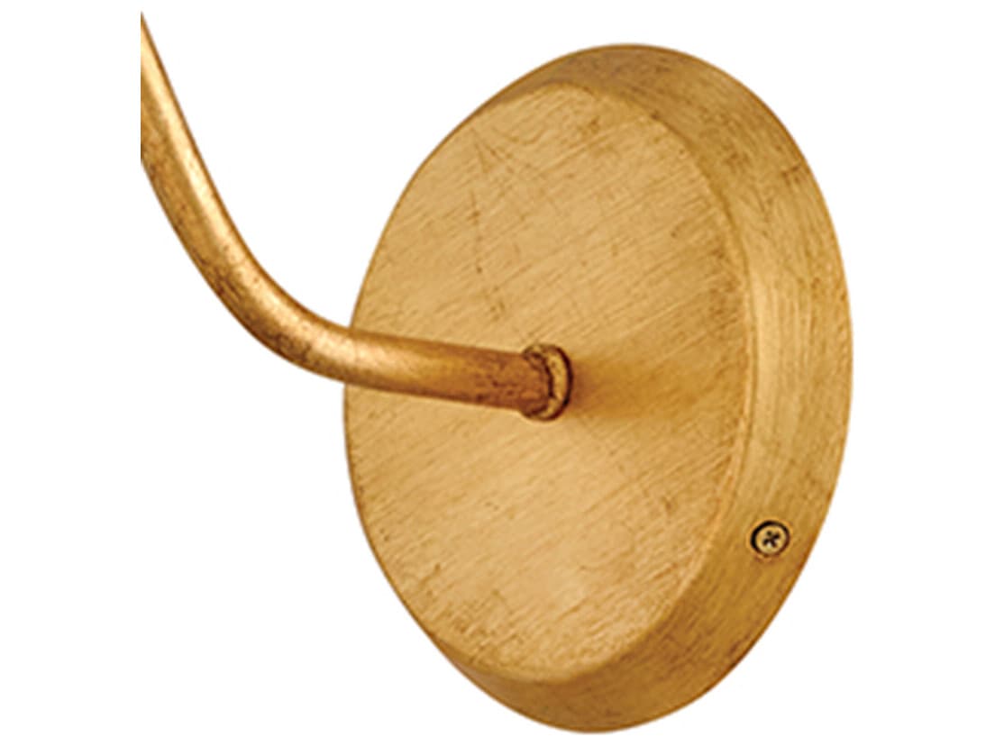 Hinkley Primrose 1-Light Distressed Brass Wall Sconce