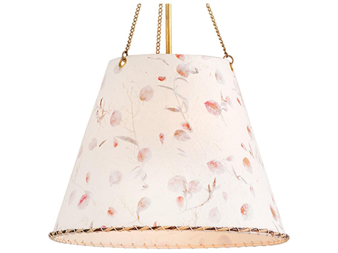 Hinkley Primrose 3-Light Distressed Brass Pendant