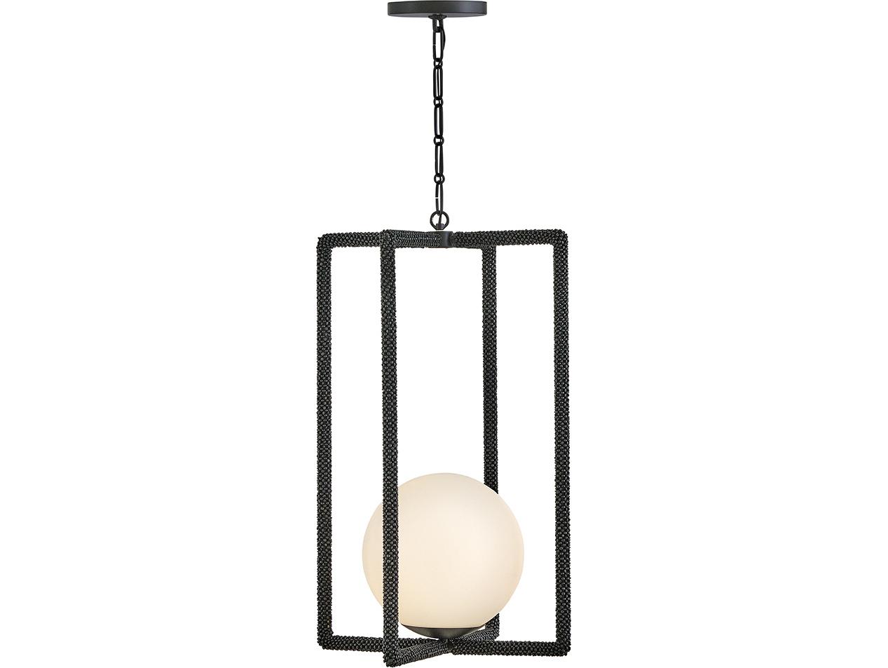 Hinkley Keona 1-Light Painted Black Oxide Globe Pendant