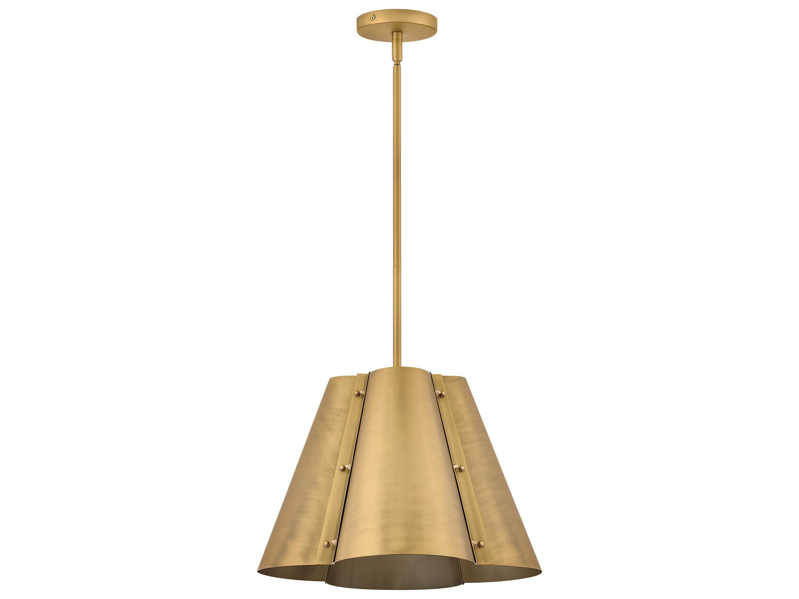 Hinkley Bowman 1-Light Heritage Brass Pendant