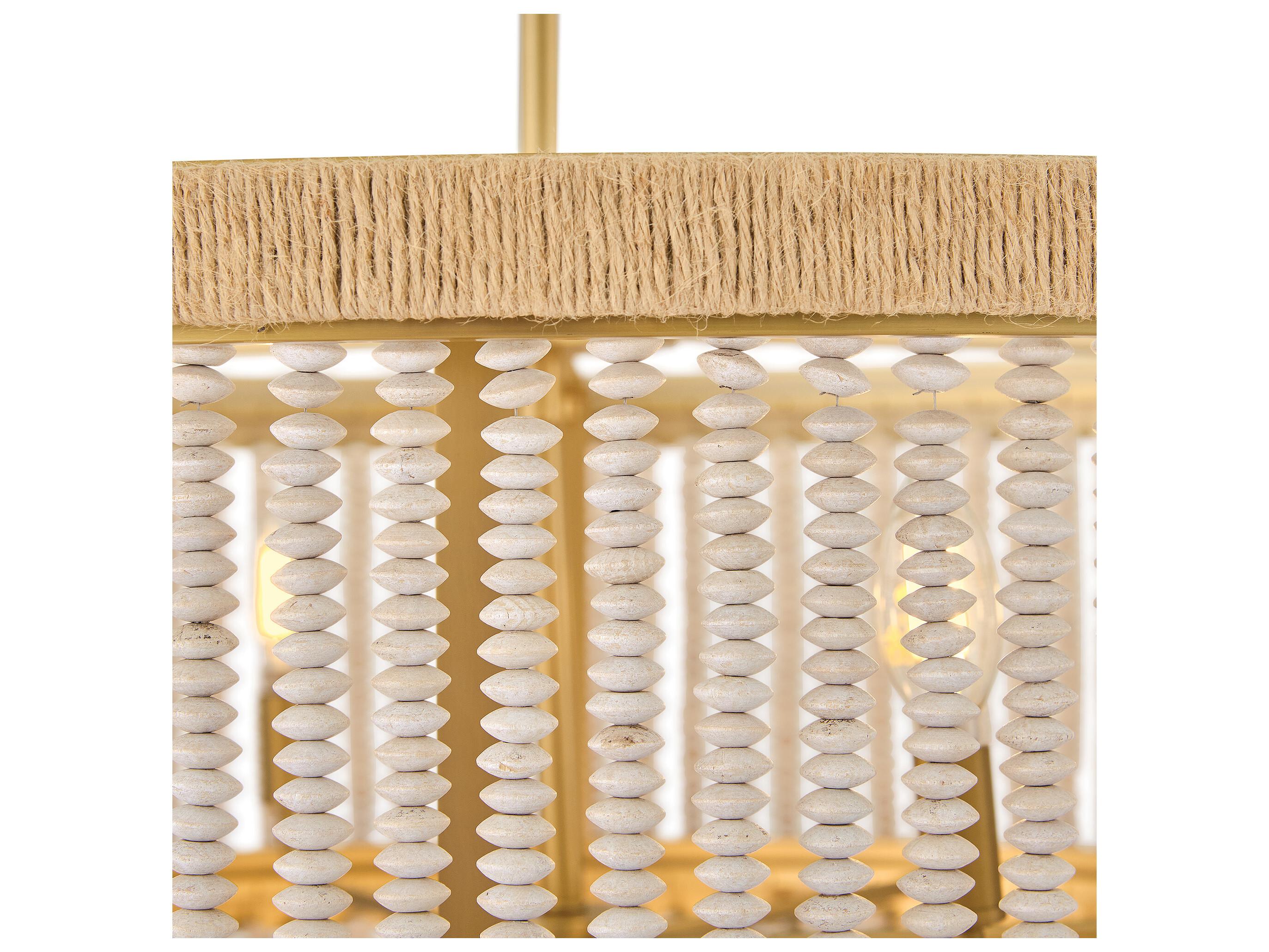 Hinkley Indra 9-Light Lacquered Brass Round Tiered Pendant