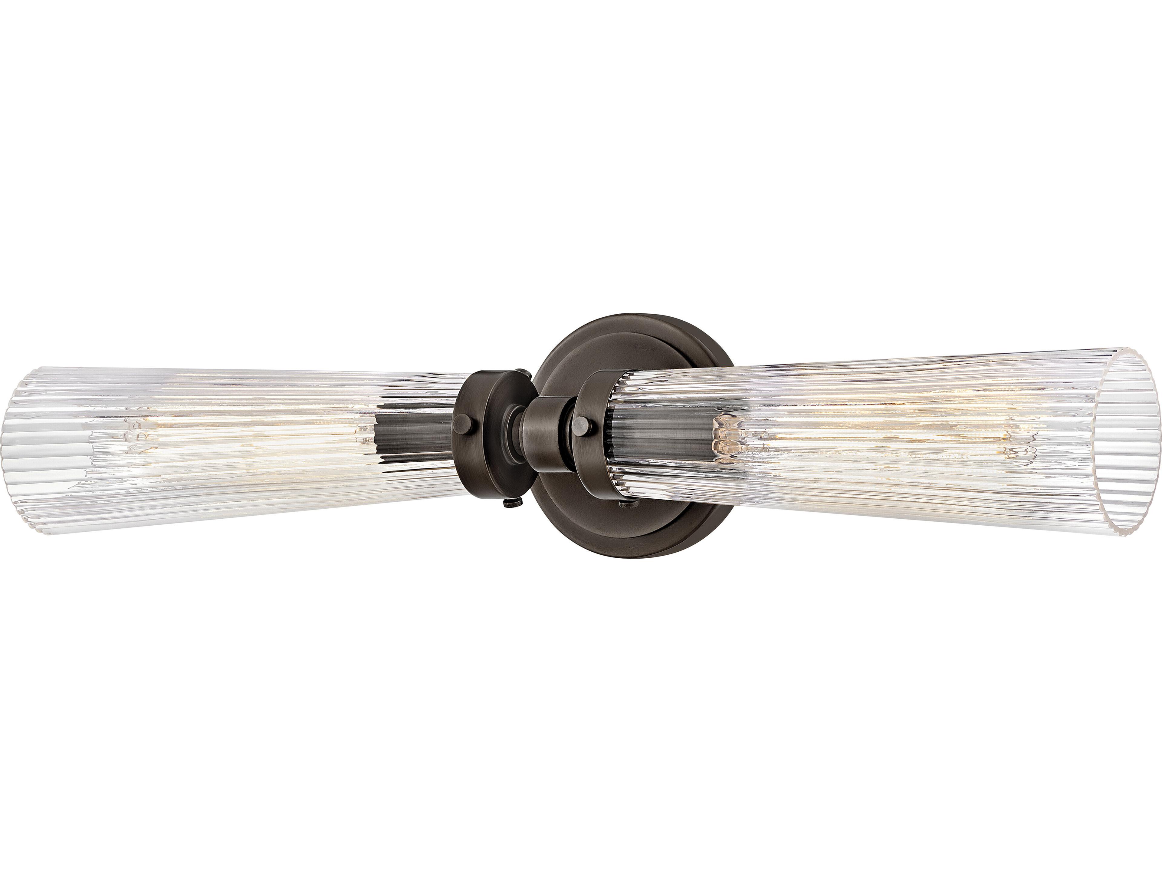 Hinkley Jude 2-Light Black Oxide Vanity Light