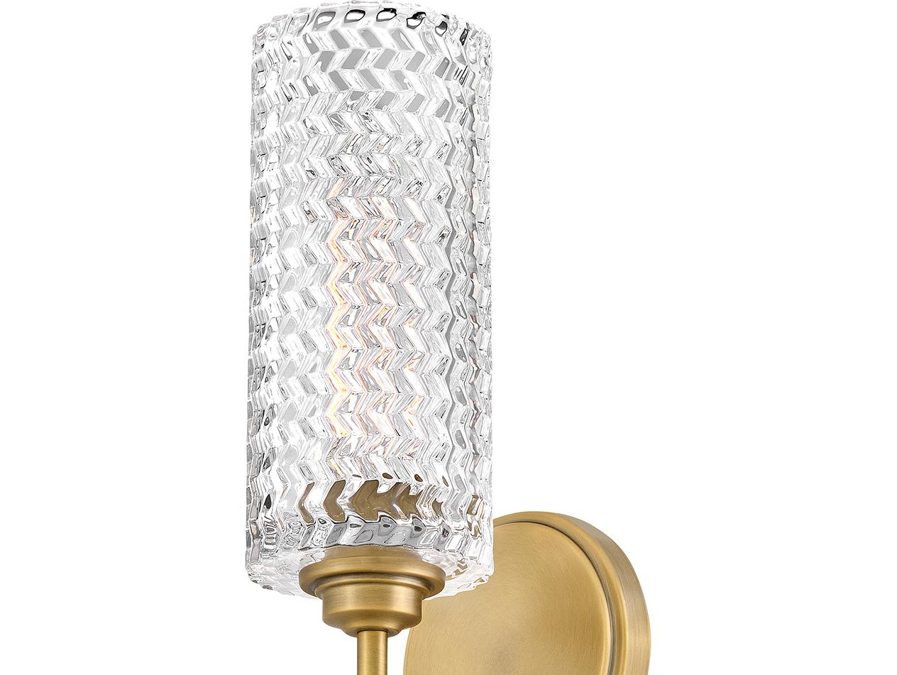 Hinkley Elle 1-Light Heritage Brass Wall Sconce