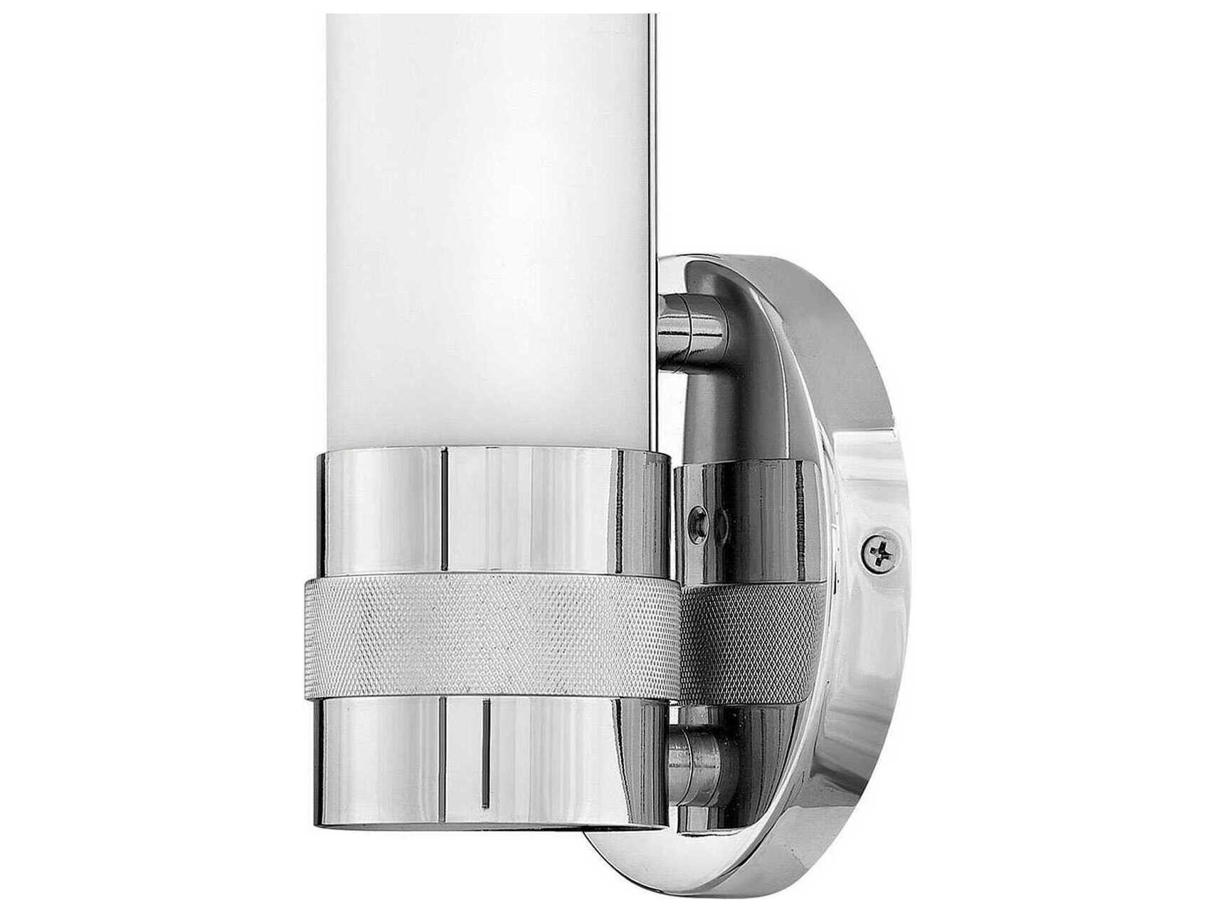 Hinkley Remi 1-Light Chrome Glass LED Wall Sconce