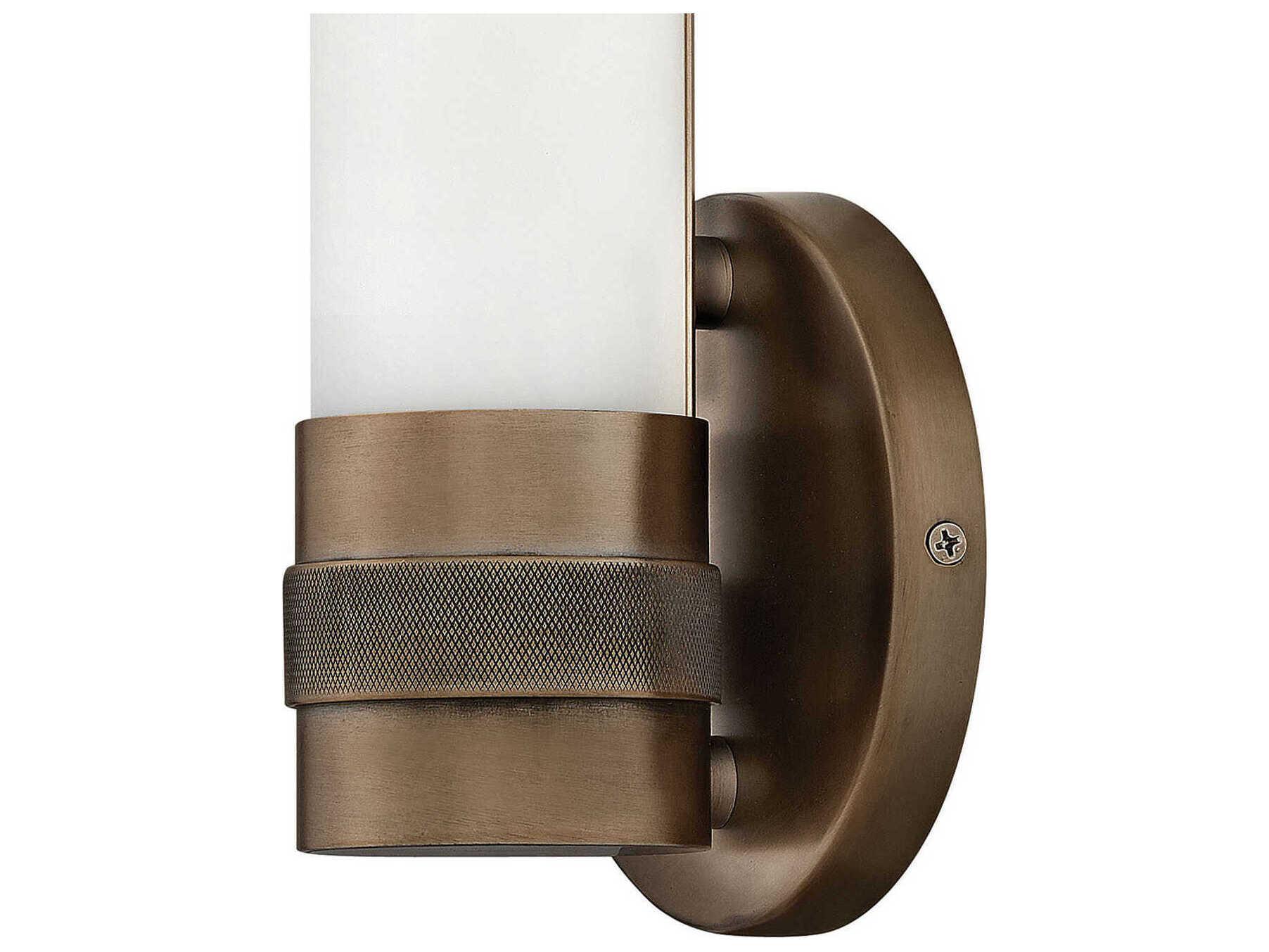 Hinkley Remi 1-Light Champagne Bronze Glass LED Wall Sconce