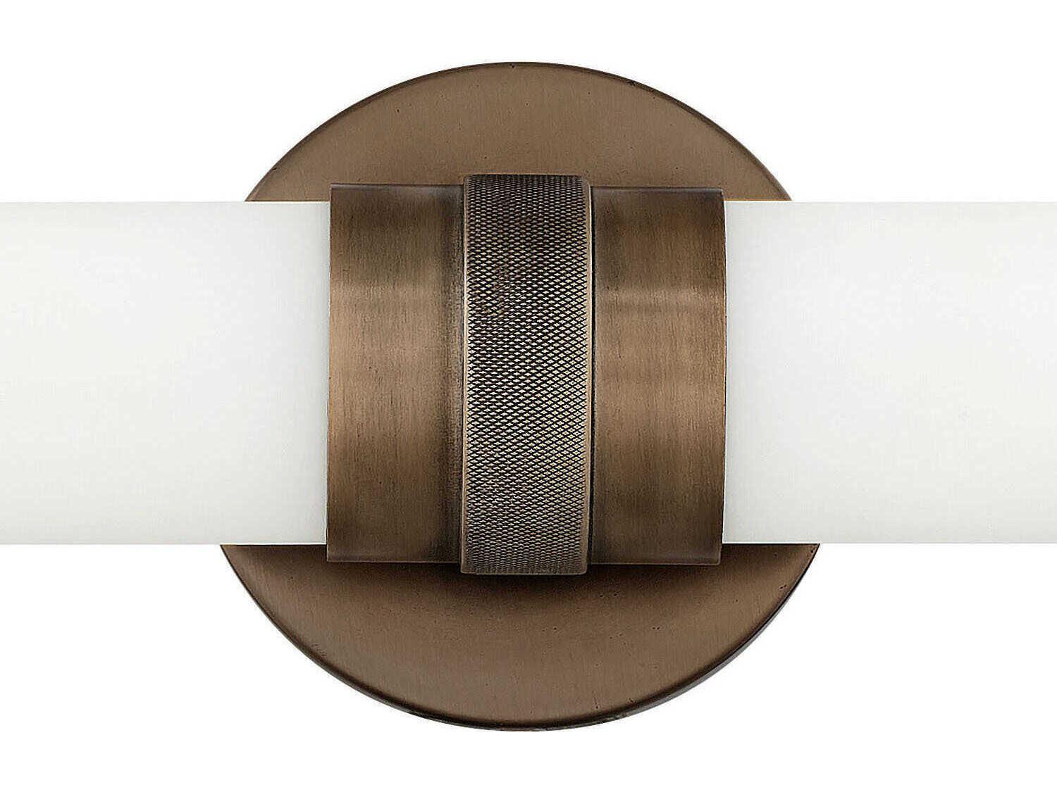 Hinkley Remi 1-Light Champagne Bronze Glass LED Vanity Light