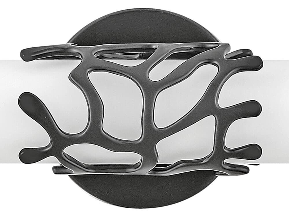 Hinkley Lyra Black Glass LED Vanity Light