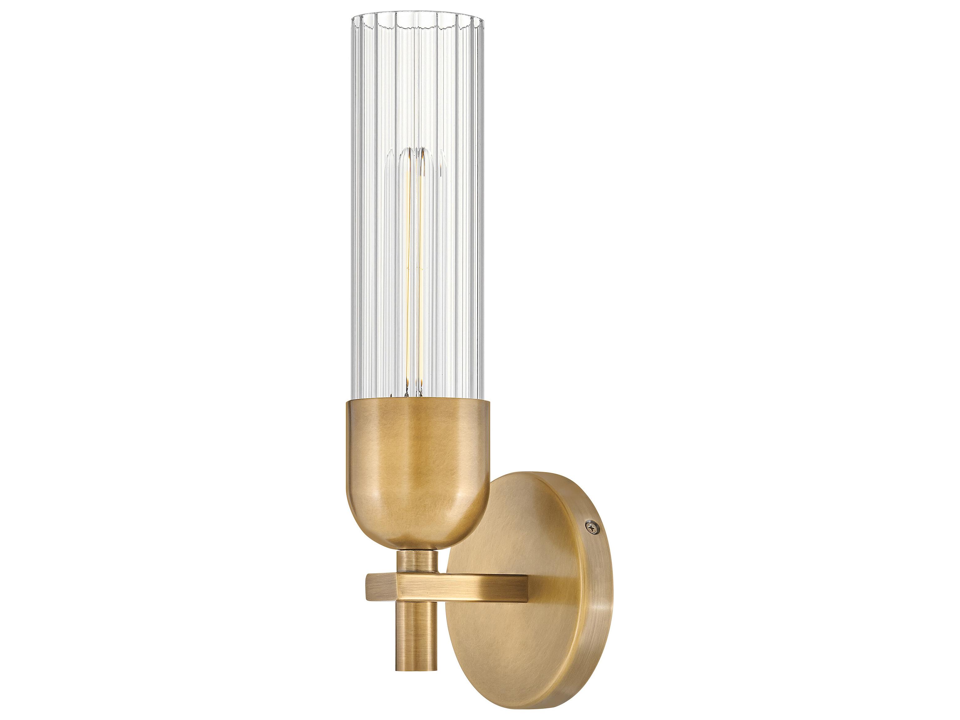 Hinkley Soren 1-Light Heritage Brass Wall Sconce