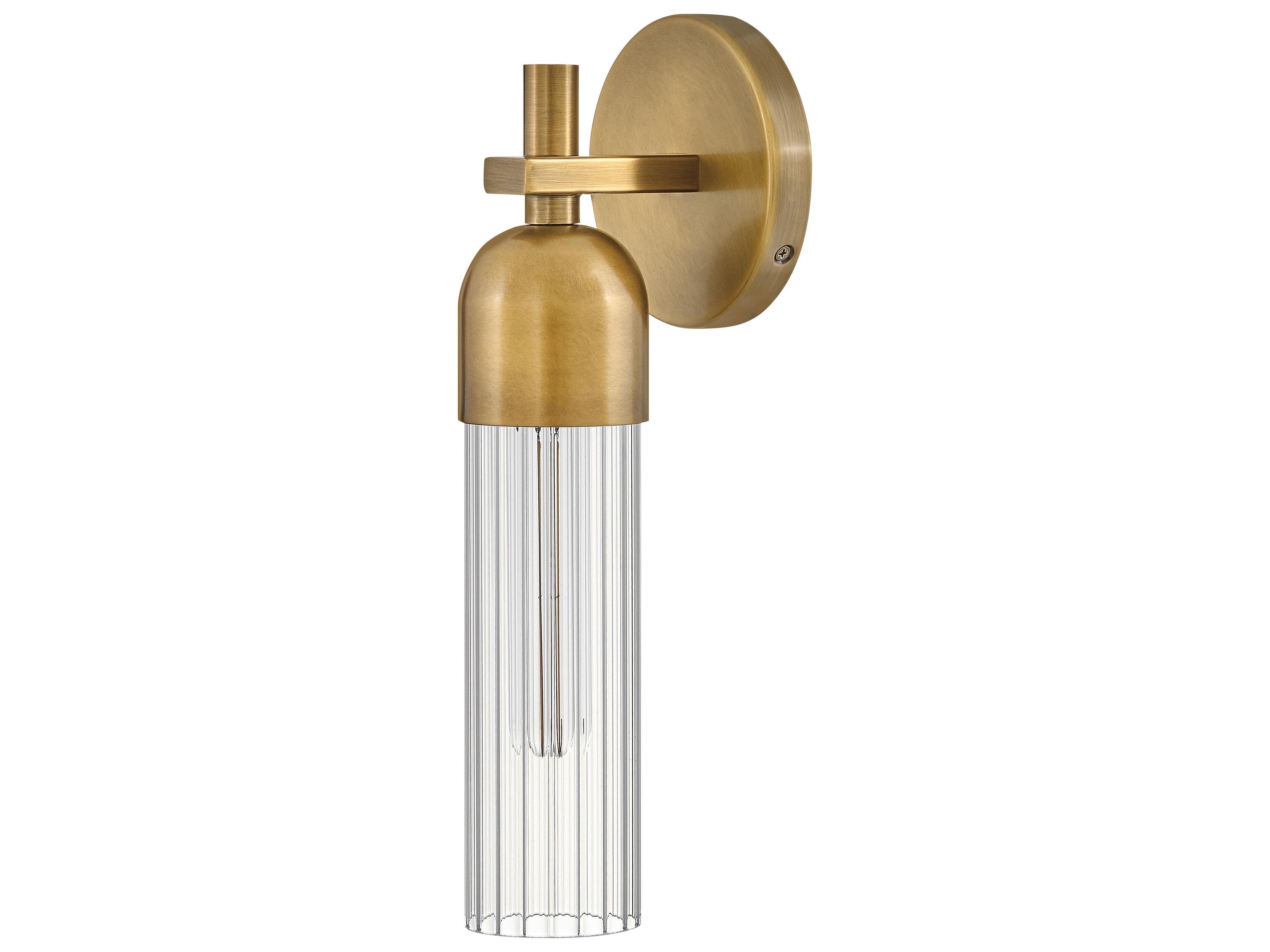 Hinkley Soren 1-Light Heritage Brass Wall Sconce