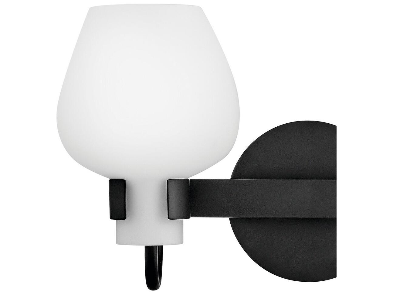 Hinkley Sylvie 2-Light Black Vanity Light