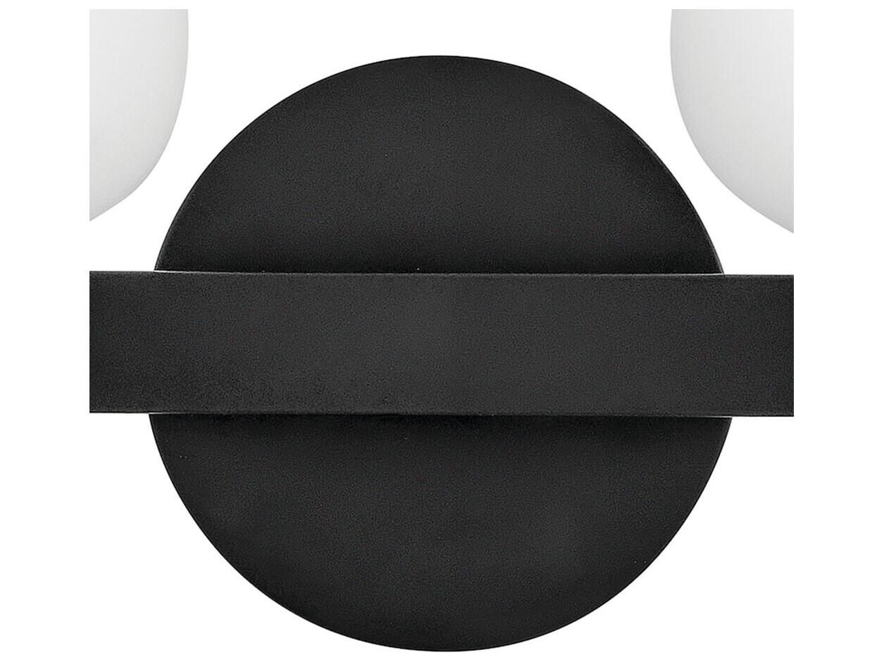 Hinkley Sylvie 2-Light Black Vanity Light